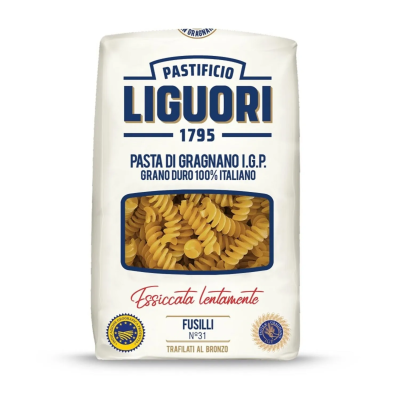Pasta Fusilli Liguori - confezione da 500 g