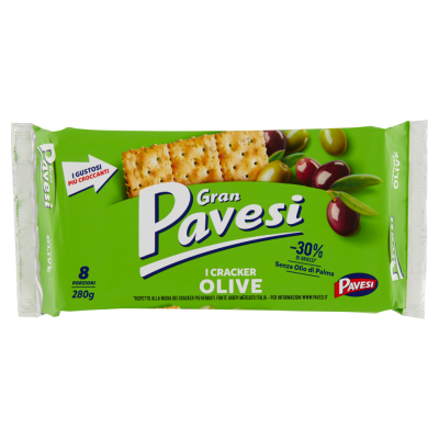 Cracker alle Olive Gran Pavesi - 250 g