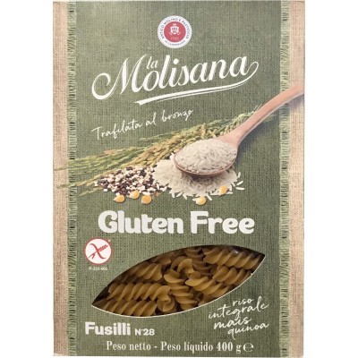 Pasta Fusilli Gluten Free La Molisana - confezione da 400 g