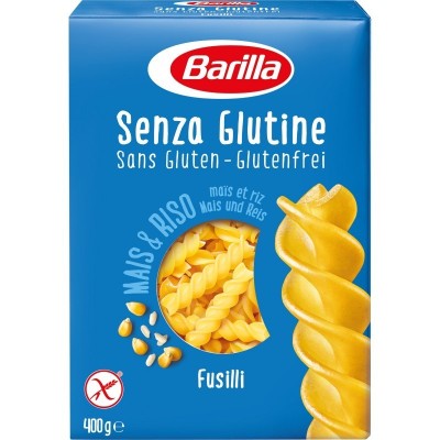 Pasta  Fusilli Senza  Glutine Barilla - confezione da 400 g