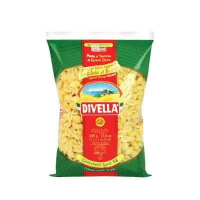 Pasta  Gnocchetti Sardi Trifolata al Bronzo  Divella - confezione da 500 g