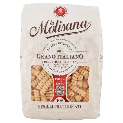 Pasta  Fusilli Corti Bucati La Molisana - confezione da 500 g