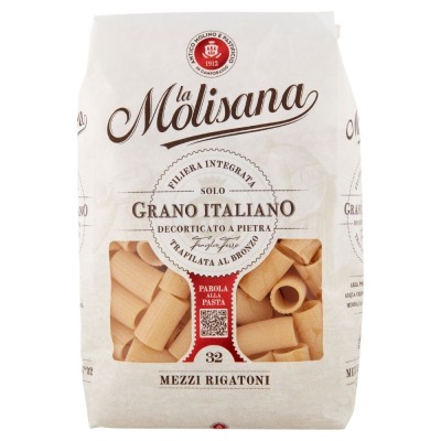Pasta  Mezzi Rigatoni La Molisana - confezione da 500 g