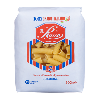 Pasta  Elicoidali  Russo - confezione da 500 g