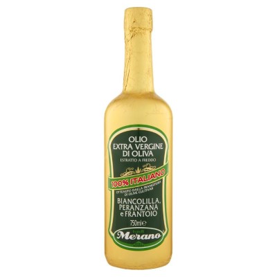 Olio Extra Vergine di Oliva 100% Italiano Merano - bottiglia 0,75 l