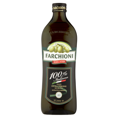 Olio Extravergine di Oliva Naturale 100 % Italiano Farchioni - 1L