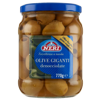 Olive Giganti Denocciolate Neri - 770 g