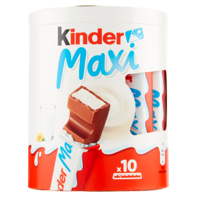 Kinder Maxi 10 Barrette - 210 g