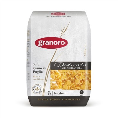 Pasta  Funghetti Dedicato Granoro - confezione da 500 g