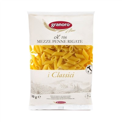 Pasta  Mezze Penne Rigate  Granoro - confezione da 500 g