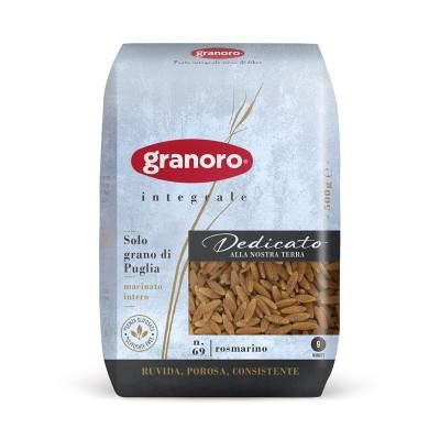 Pasta Integrale Rosmarino Dedicato Granoro - confezione da 500 g