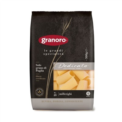 Pasta Millerighi Dedicato Granoro - confezione da 500 g