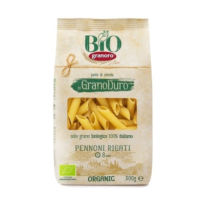 Pasta Pennoni Rigate Bio Granoro - confezione da 500 g