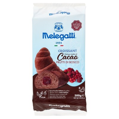 Croissant Cacao e Frutti di Bosco Melegatti - 300 g