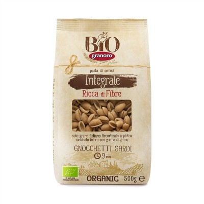 Pasta Integrale Gnocchetti Sardi Bio Granoro - confezione da 500 g