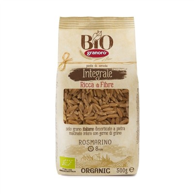 Pasta Integrale Rosmarino Bio Granoro - confezione da 500 g