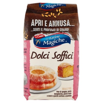Farina Dolci Soffici tipo OO Le Farine Magiche Lo Conte - 1000 g