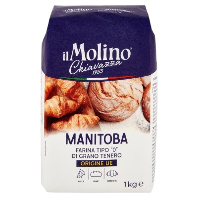 Farina di Grano Tenero Tipo 0 Manitoba Molino Chiavazza - 1000 g