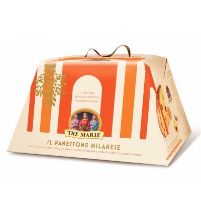 Panettone Milanese Tre Marie - 750 g