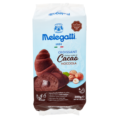 Croissant Cacao e Nocciola Melegatti - 300 g
