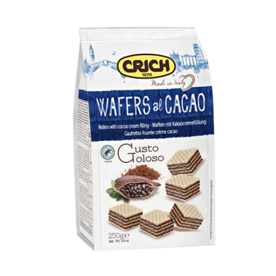 Wafers al Cacao Crich - 250 g