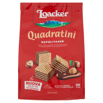 Wafers Quadratini Napolitaner Loacker - 250 g