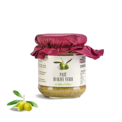 Paté di Olive Verdi Viola - confezione da  190 g
