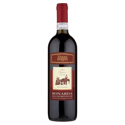 Vino Rosso Bonarda dell'Oltrepò Pavese DOC Terre Passeri - 750 ml
