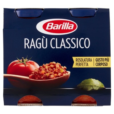 Ragù Classico Barilla - confezione 2 da 180 g