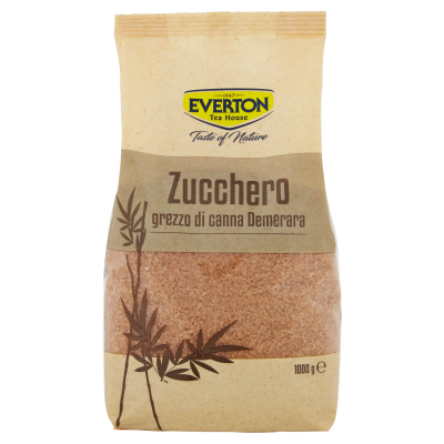 Zucchero di Canna Grezzo Demerara Everton - 1 Kg