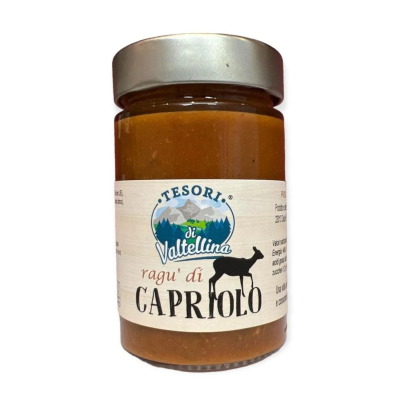 Ragù di Capriolo Tesori di Valtellina - confezione  da 190 g