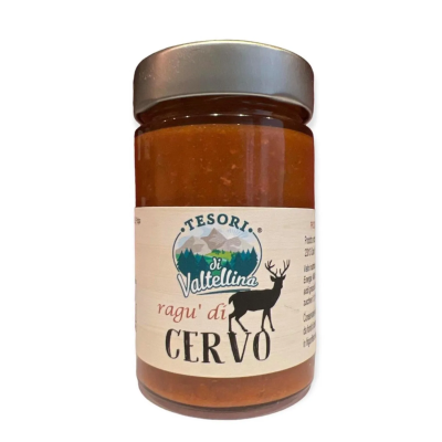 Ragù di Cervo Tesori di Valtellina - confezione  da 190 g