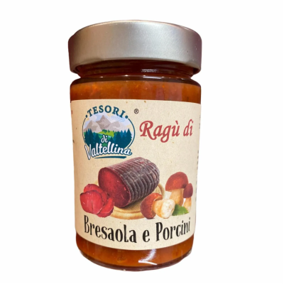 Ragù Bresaola e Porcini Tesori di Valtellina - confezione  da 190 g