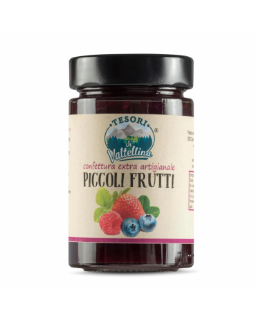 Confettura Extra Piccoli Frutti Tesori della Valtellina - 230 g