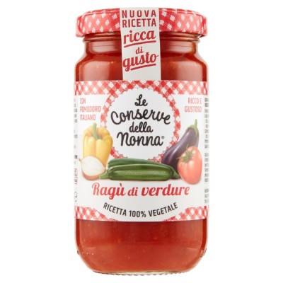 Ragù di Verdure Le Conserve della Nonna - confezione  da 190 g