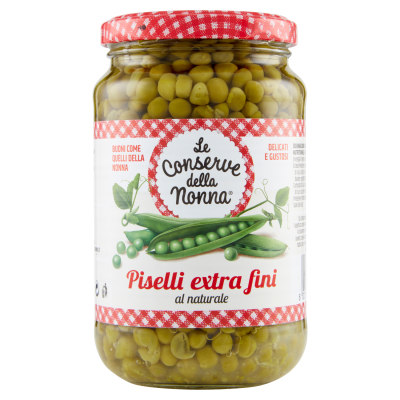 Piselli Extra Fini al Naturale Le Conserve della Nonna - 230 g