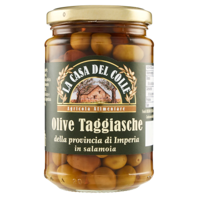 Olive Taggiasche della Provincia di Imperia in Salamoia La Casa del Colle - 280 g