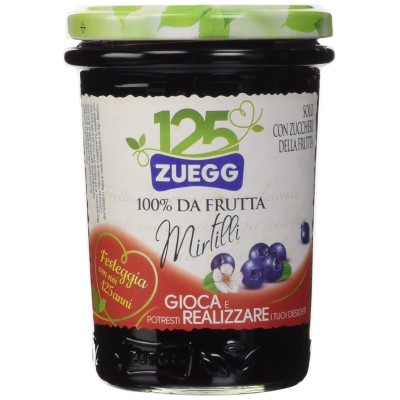 Confettura 100% di Mirtilli S/Z  Zuegg - 250 g