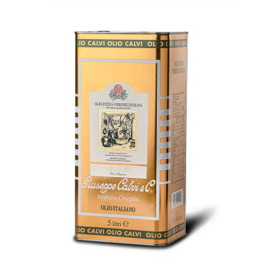 Olio Extra Vergine di Oliva Mosto Oro Taggiasco Calvi - Lattina da 5 L 