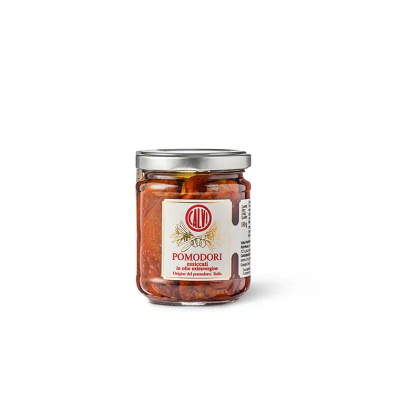 Pomodori Secchi in Olio Extra Vergine di Oliva Calvi - 180 g