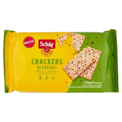 Crackers ai Cereali Senza Glutine Schar - 210 g