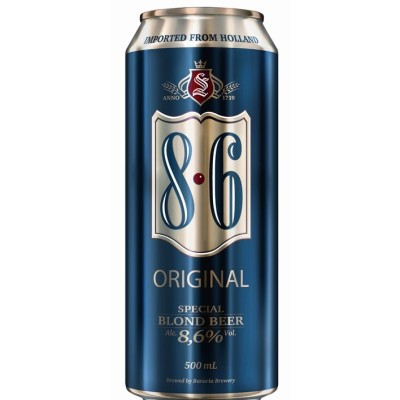 Birra  Bavaria 8.6  Lattina - 500 ml