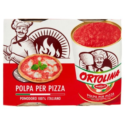 Polpa  Per Pizza Ortolina - 2 x 400 g