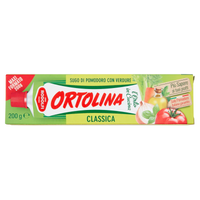 Sugo di Pomodoro con Verdure Classica Tubetto Ortolina - 200 g