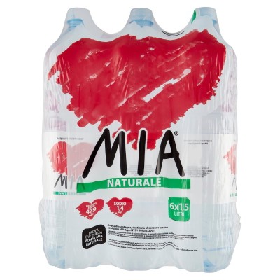 Acqua Minerale  Naturale  Lilia - 6 Bottiglie da  1,5 LT