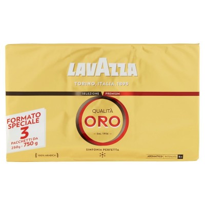Caffè  Lavazza  Qualità  Oro - confezione 2 da  250 g