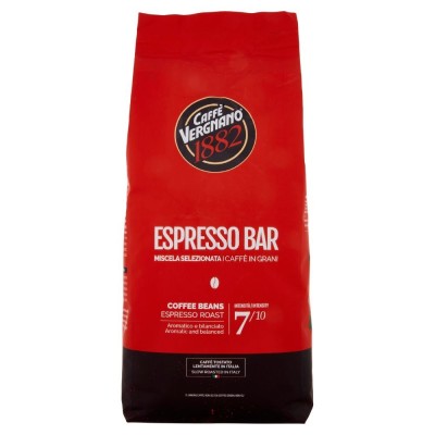 Caffè Espresso In Grani Vergnano 1882 - confezione  da  1 kg