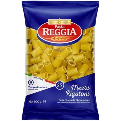 Pasta Mezzi Rigatoni Reggia - confezione da 500 g