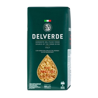 Pasta Anellini Delverde - confezione da 500 g