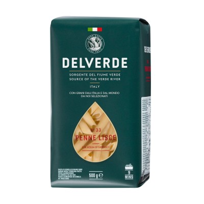 Pasta Penne Lisce Delverde - confezione da 500 g